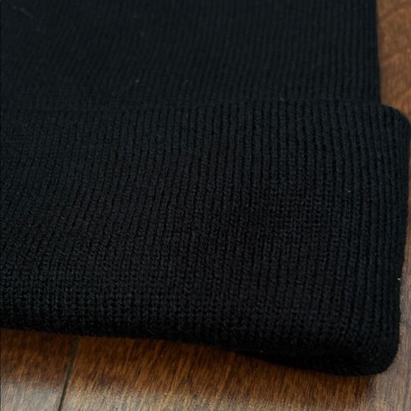 Jeffree Star Black Unisex Beanie with White Embroidery "Spoiled Brat", NWOT - Picture 6 of 6